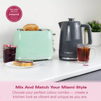 HAMILTON BEACH - Miami 1.7L Kettle - Charcoal Grey - HB3023CH - Kitchenary