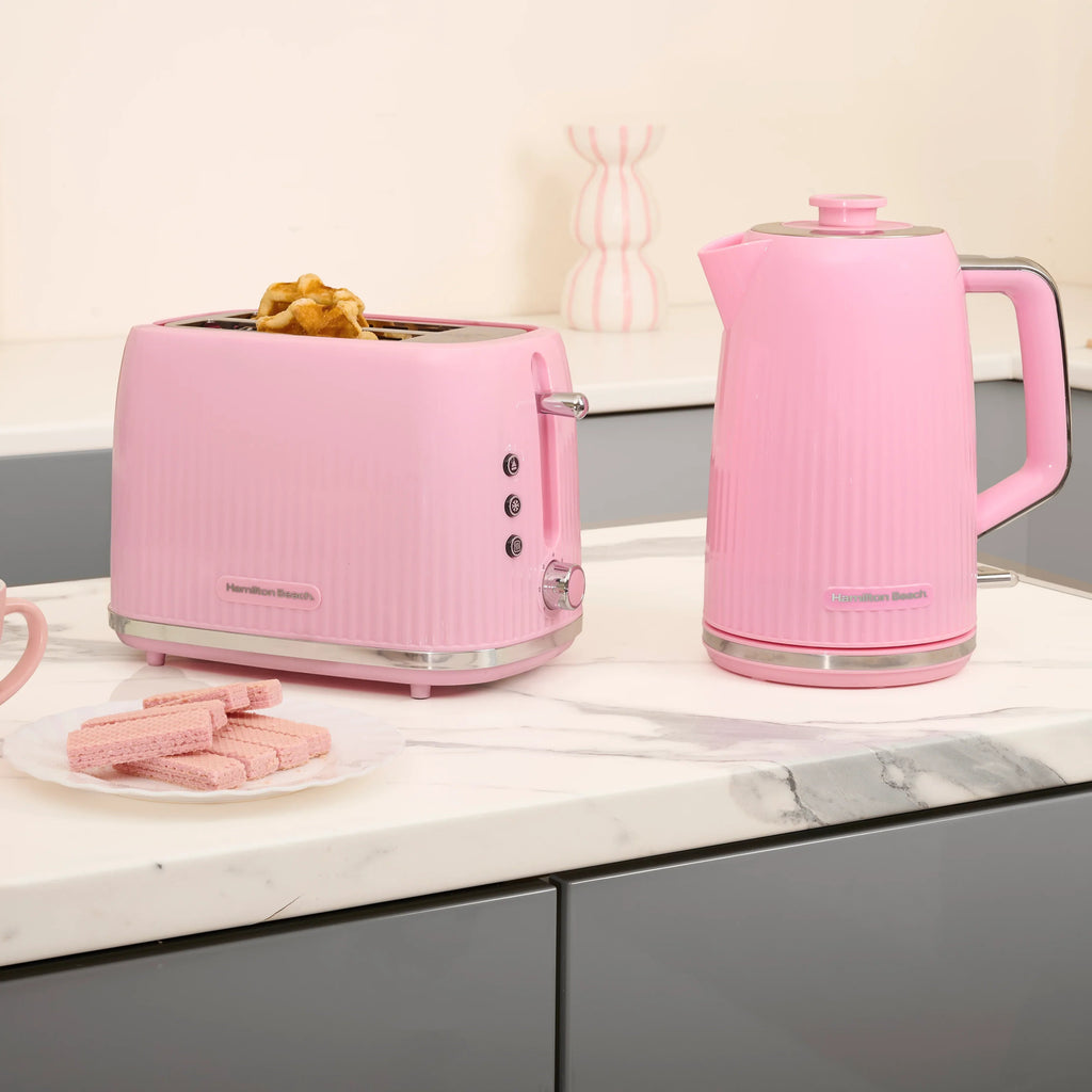 HAMILTON BEACH - Miami 1.7L Kettle - Flamingo Pink - HB3023F - Kitchenary