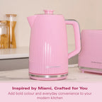 HAMILTON BEACH - Miami 1.7L Kettle - Flamingo Pink - HB3023F - Kitchenary