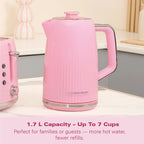 HAMILTON BEACH - Miami 1.7L Kettle - Flamingo Pink - HB3023F - Kitchenary