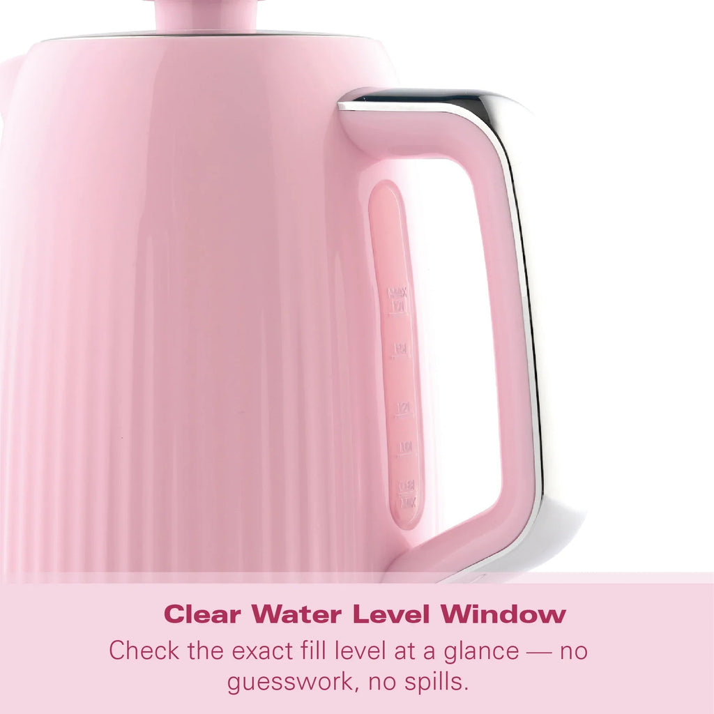 HAMILTON BEACH - Miami 1.7L Kettle - Flamingo Pink - HB3023F - Kitchenary