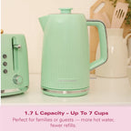 HAMILTON BEACH - Miami 1.7L Kettle - Mojito Mint - HB3023M - Kitchenary
