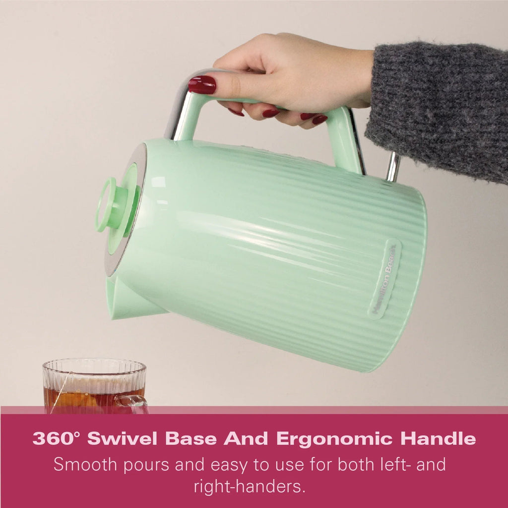 HAMILTON BEACH - Miami 1.7L Kettle - Mojito Mint - HB3023M - Kitchenary
