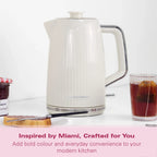 HAMILTON BEACH - Miami 1.7L Kettle - Sand - HB3023S - Kitchenary