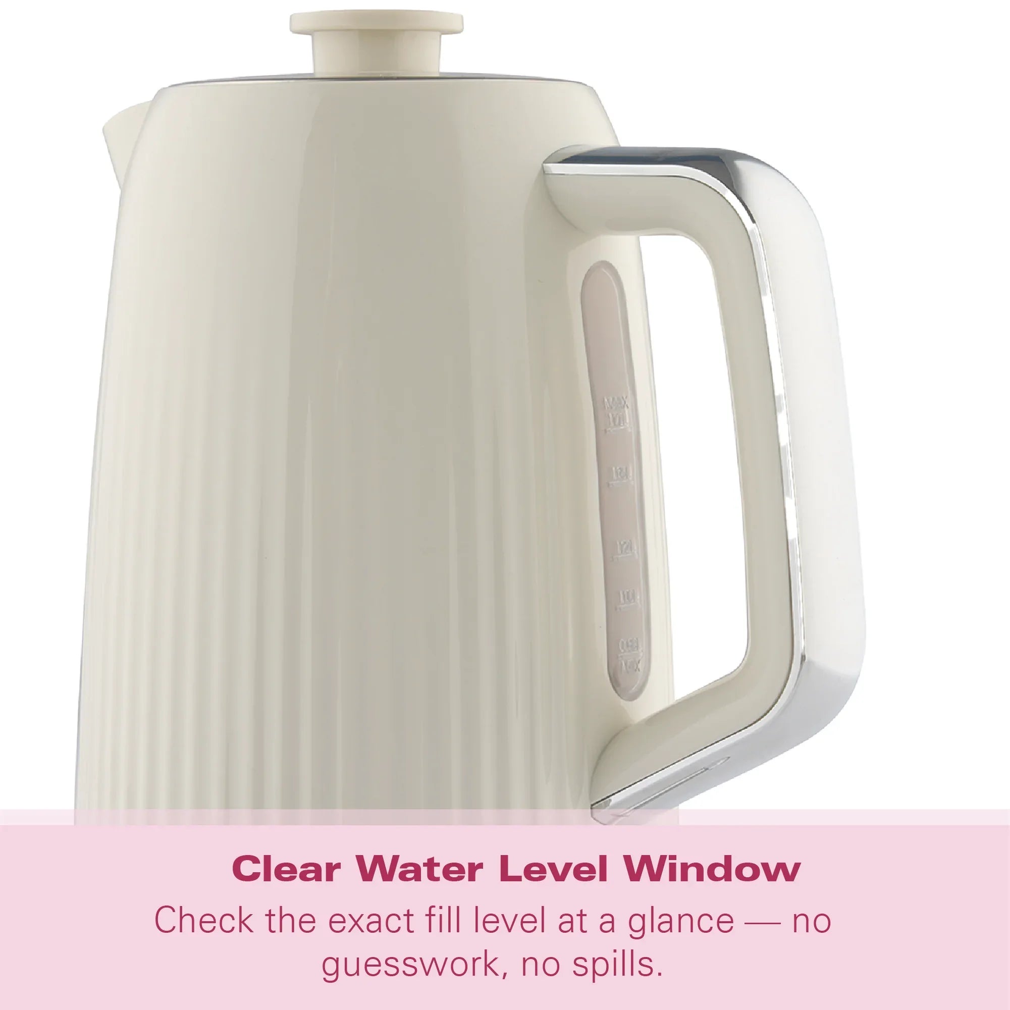 HAMILTON BEACH - Miami 1.7L Kettle - Sand - HB3023S - Kitchenary