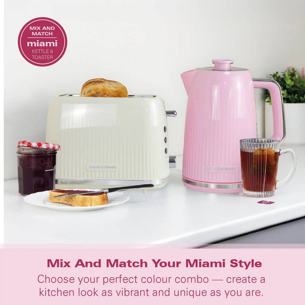 HAMILTON BEACH - Miami 1.7L Kettle - Sand - HB3023S - Kitchenary