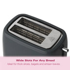 HAMILTON BEACH - Miami 2 Slice Toaster - Charcoal Grey - HB1420CH - Kitchenary