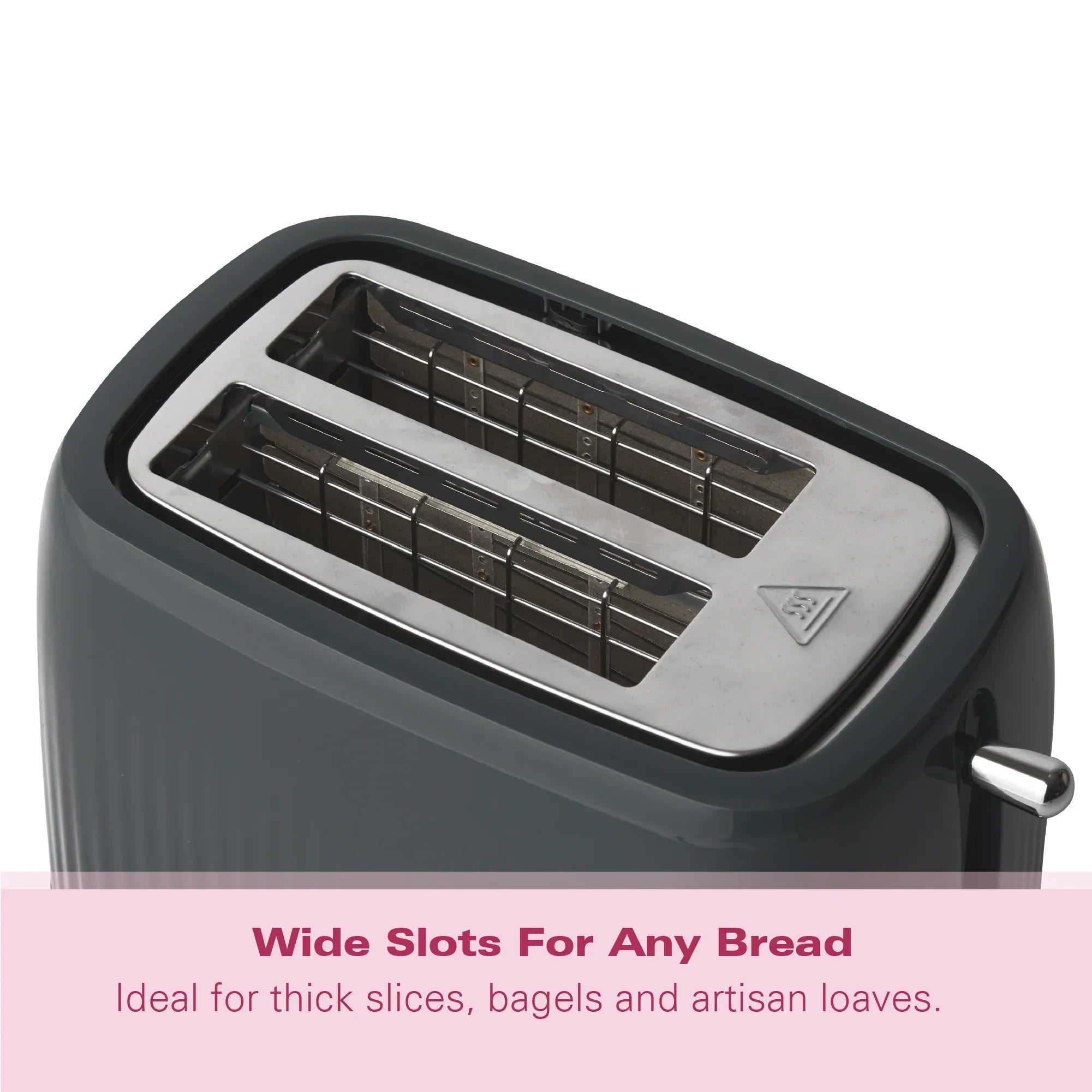 HAMILTON BEACH - Miami 2 Slice Toaster - Charcoal Grey - HB1420CH - Kitchenary