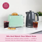 HAMILTON BEACH - Miami 2 Slice Toaster - Charcoal Grey - HB1420CH - Kitchenary