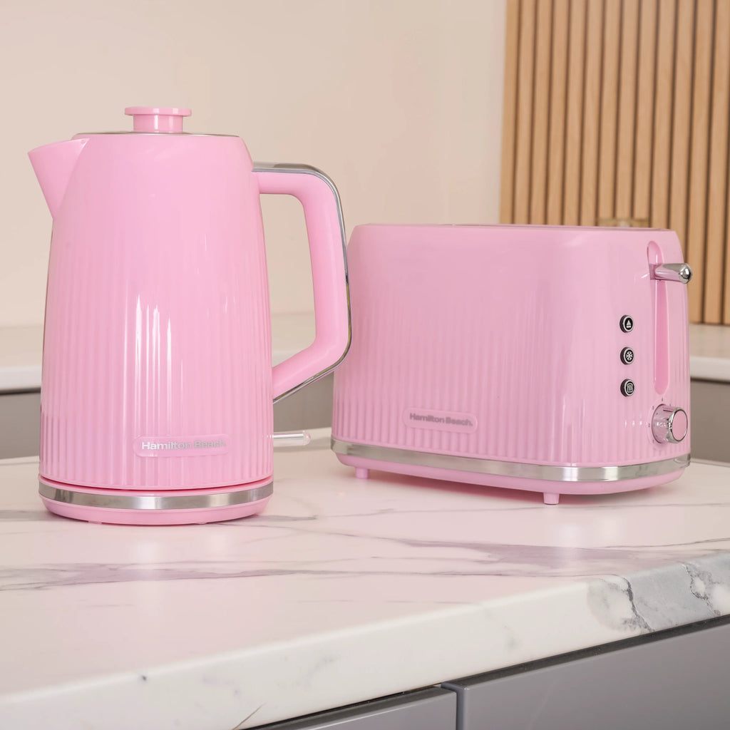 HAMILTON BEACH - Miami 2 Slice Toaster - Flamingo Pink - HB1420F - Kitchenary
