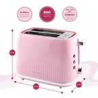 HAMILTON BEACH - Miami 2 Slice Toaster - Flamingo Pink - HB1420F - Kitchenary