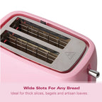 HAMILTON BEACH - Miami 2 Slice Toaster - Flamingo Pink - HB1420F - Kitchenary