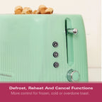 HAMILTON BEACH - Miami 2 Slice Toaster - Mojito Mint - HB1420M - Kitchenary