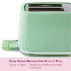 HAMILTON BEACH - Miami 2 Slice Toaster - Mojito Mint - HB1420M - Kitchenary