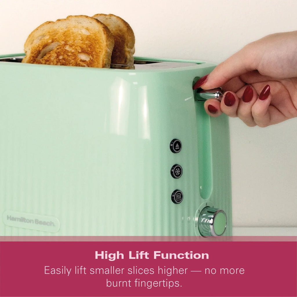 HAMILTON BEACH - Miami 2 Slice Toaster - Mojito Mint - HB1420M - Kitchenary