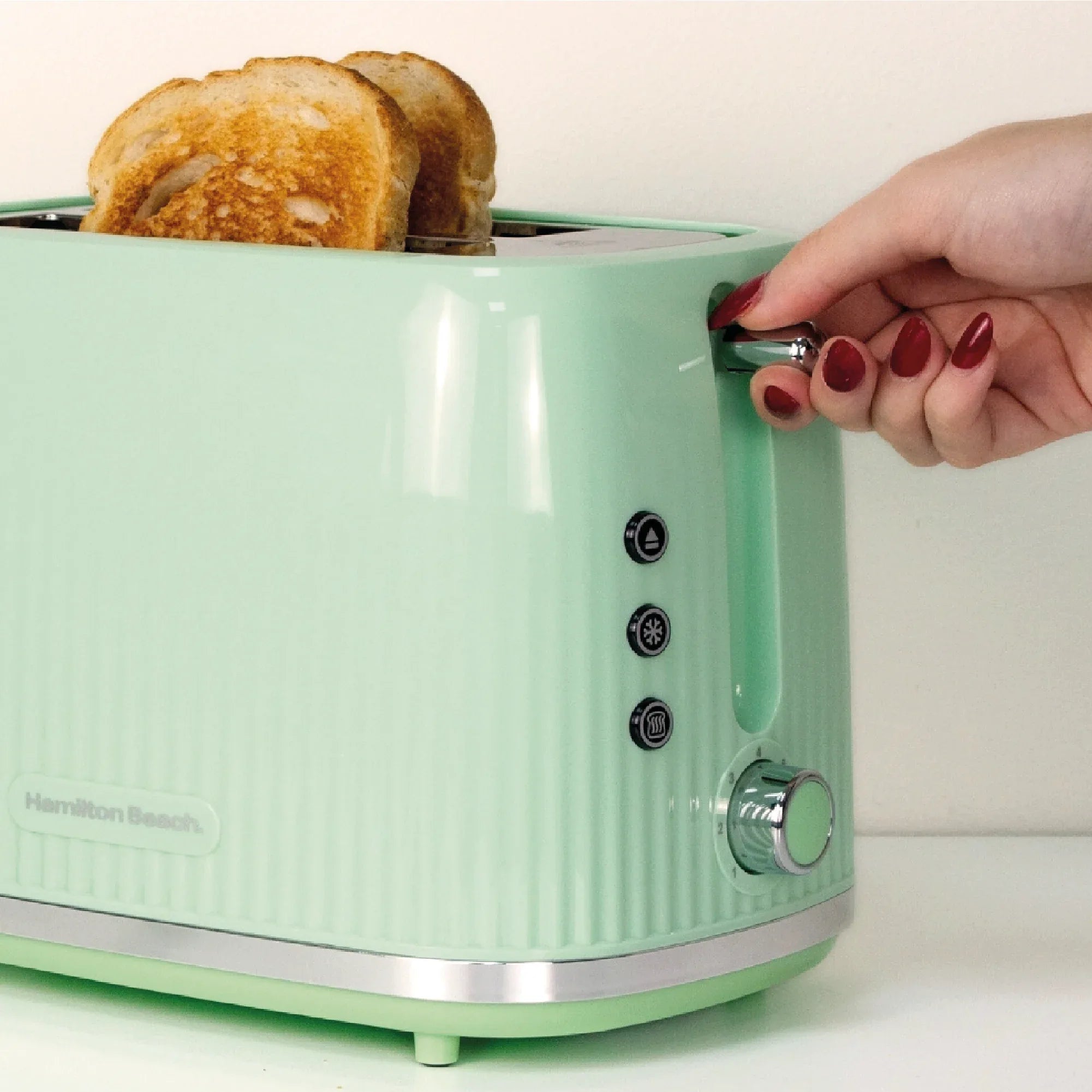HAMILTON BEACH - Miami 2 Slice Toaster - Mojito Mint - HB1420M - Kitchenary