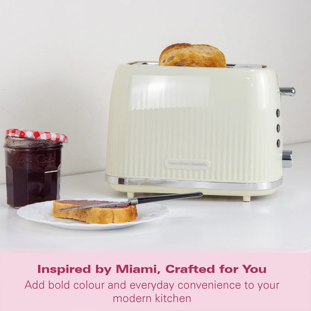 HAMILTON BEACH - Miami 2 Slice Toaster - Sand - HB1420S - Kitchenary