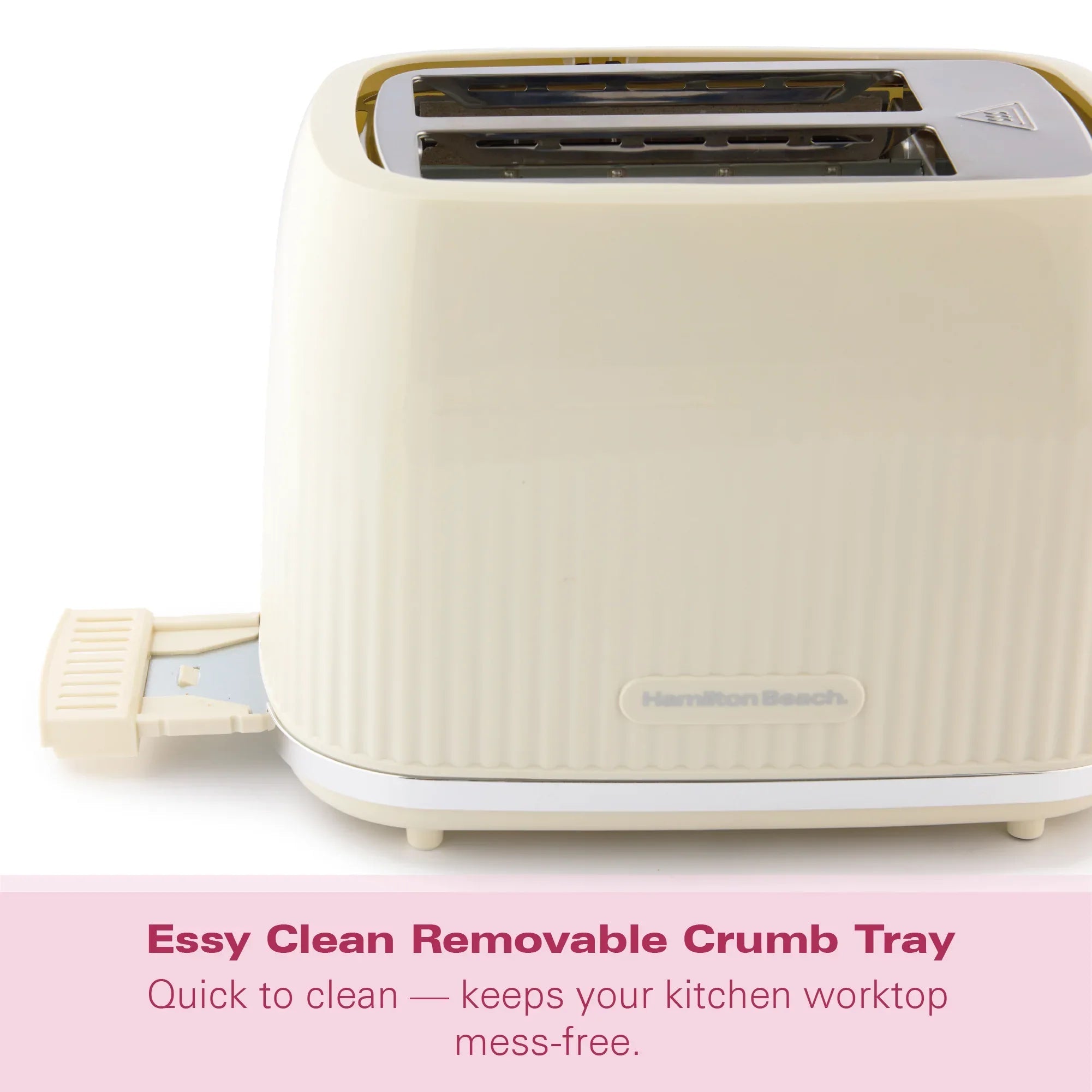 HAMILTON BEACH - Miami 2 Slice Toaster - Sand - HB1420S - Kitchenary