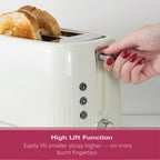 HAMILTON BEACH - Miami 2 Slice Toaster - Sand - HB1420S - Kitchenary