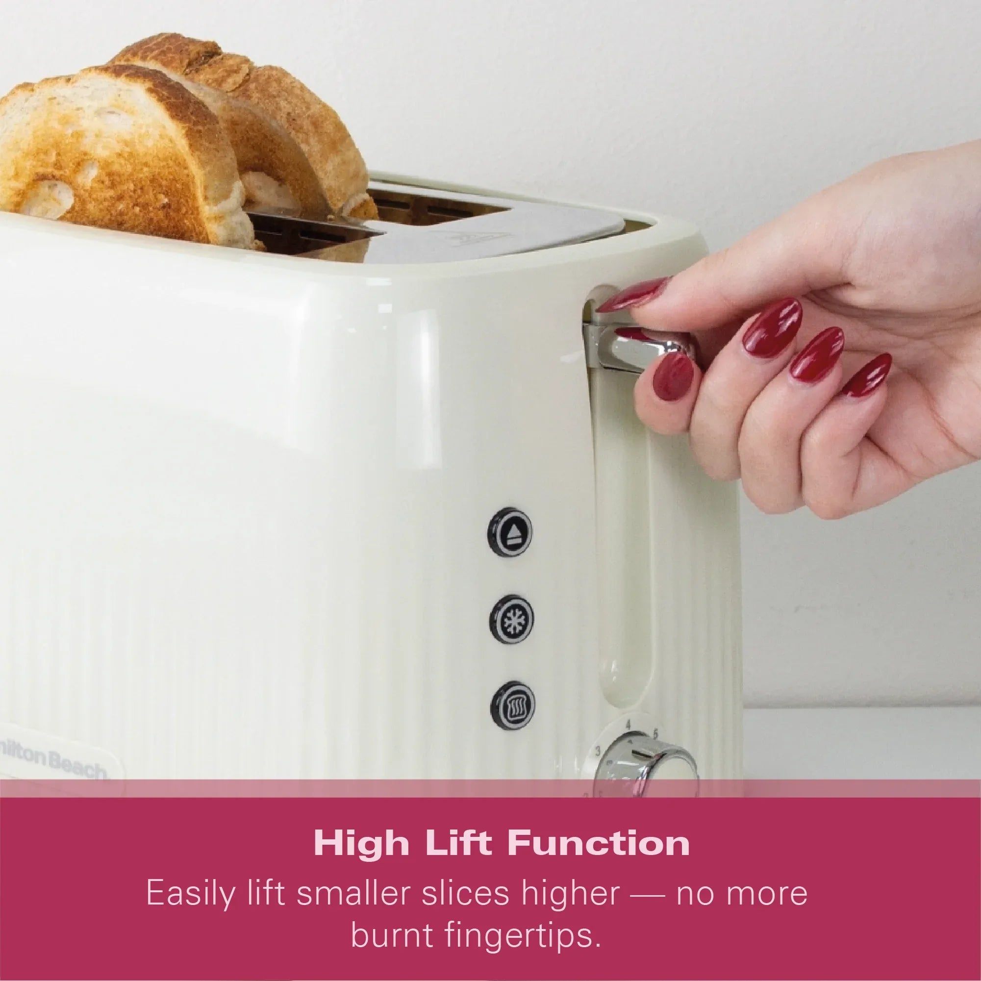 HAMILTON BEACH - Miami 2 Slice Toaster - Sand - HB1420S - Kitchenary