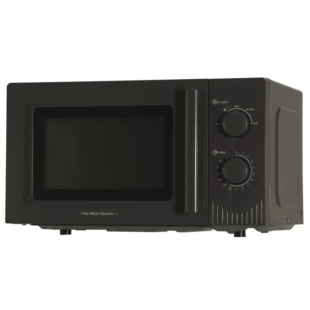 HAMILTON BEACH - Miami 800W Microwave - Charcoal Grey - HBMX20CH - Kitchenary