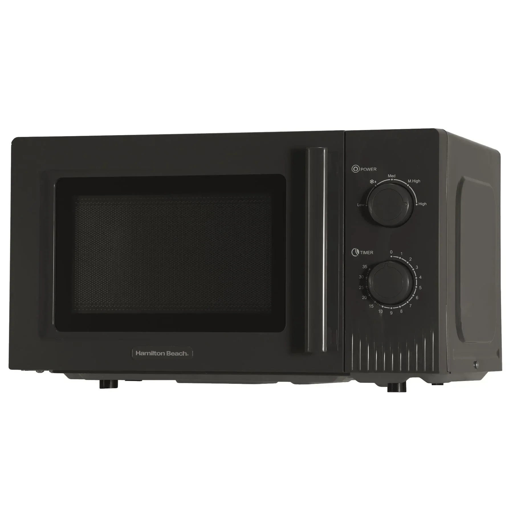 HAMILTON BEACH - Miami 800W Microwave - Charcoal Grey - HBMX20CH - Kitchenary
