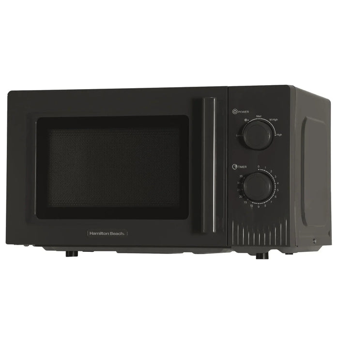 HAMILTON BEACH - Miami 800W Microwave - Charcoal Grey - HBMX20CH - Kitchenary