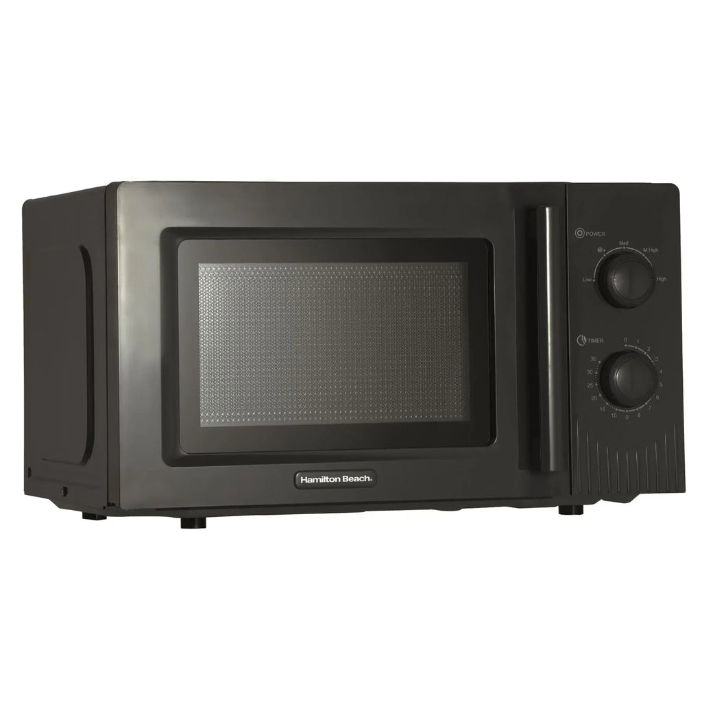 HAMILTON BEACH - Miami 800W Microwave - Charcoal Grey - HBMX20CH - Kitchenary