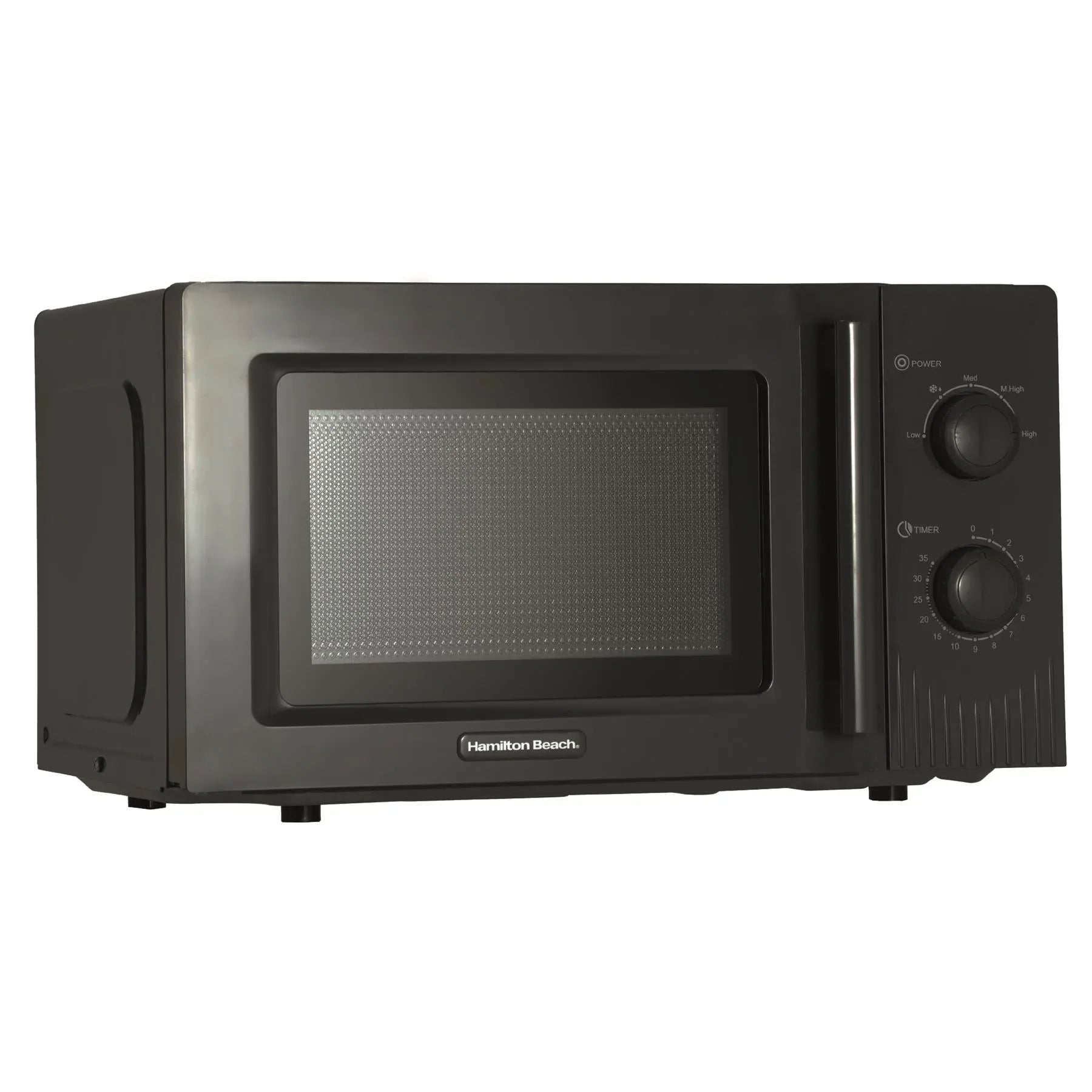 HAMILTON BEACH - Miami 800W Microwave - Charcoal Grey - HBMX20CH - Kitchenary
