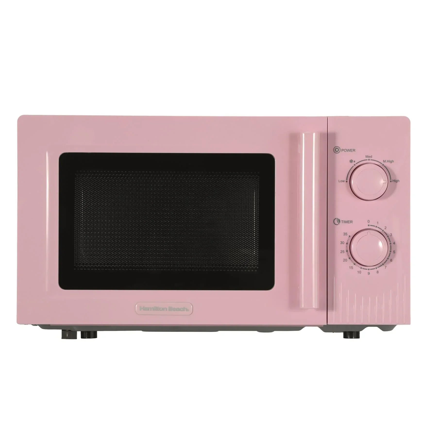 HAMILTON BEACH - Miami 800W Microwave - Flamingo Pink - HBMX20F - Kitchenary