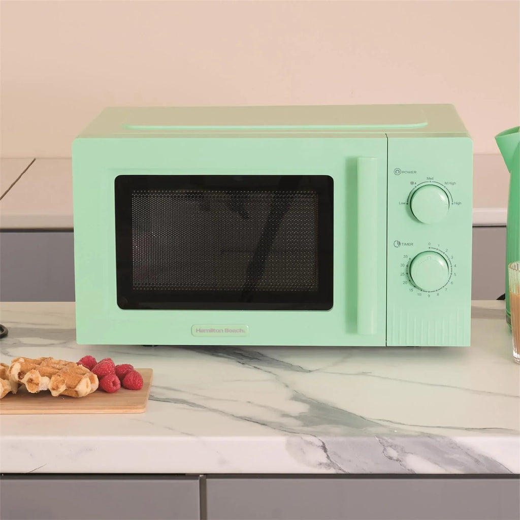 HAMILTON BEACH - Miami 800W Microwave - Mojito Mint - HBMX20M - Kitchenary