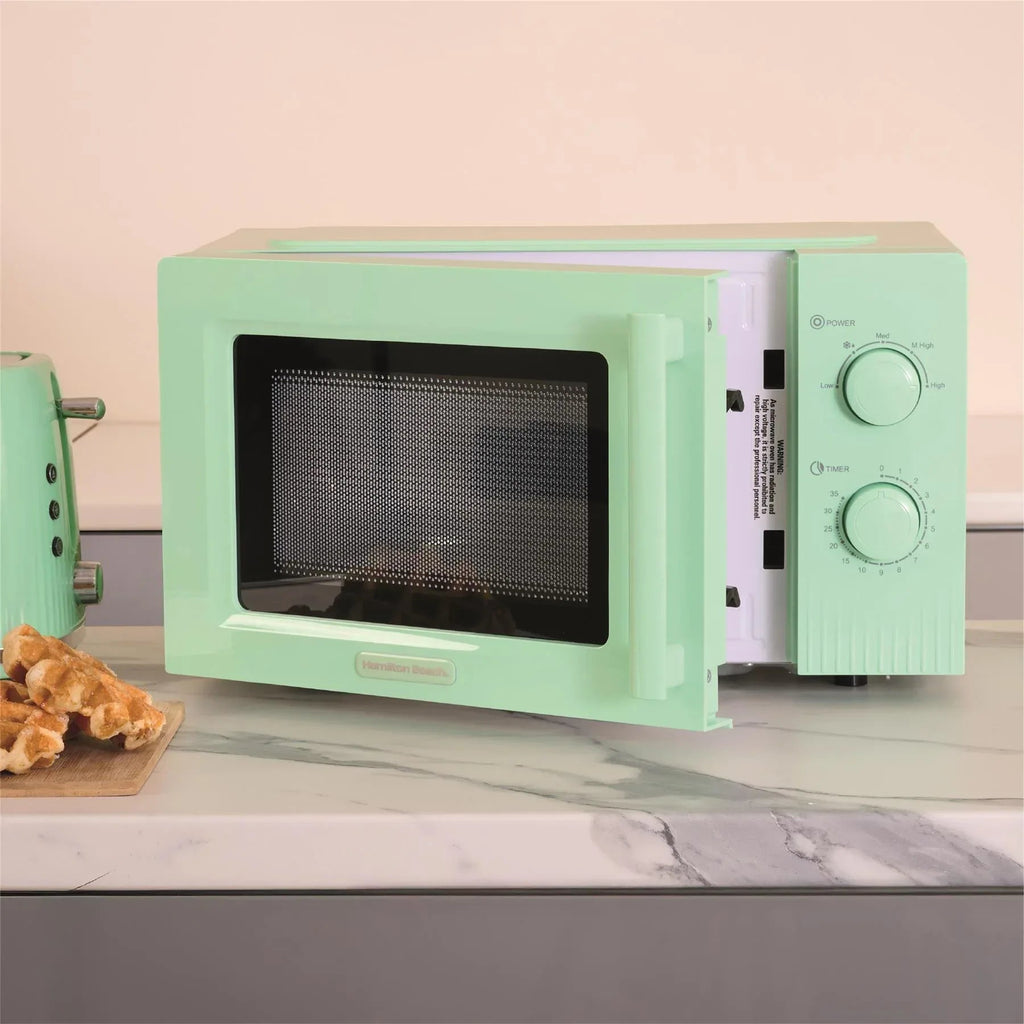 HAMILTON BEACH - Miami 800W Microwave - Mojito Mint - HBMX20M - Kitchenary
