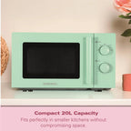 HAMILTON BEACH - Miami 800W Microwave - Mojito Mint - HBMX20M - Kitchenary