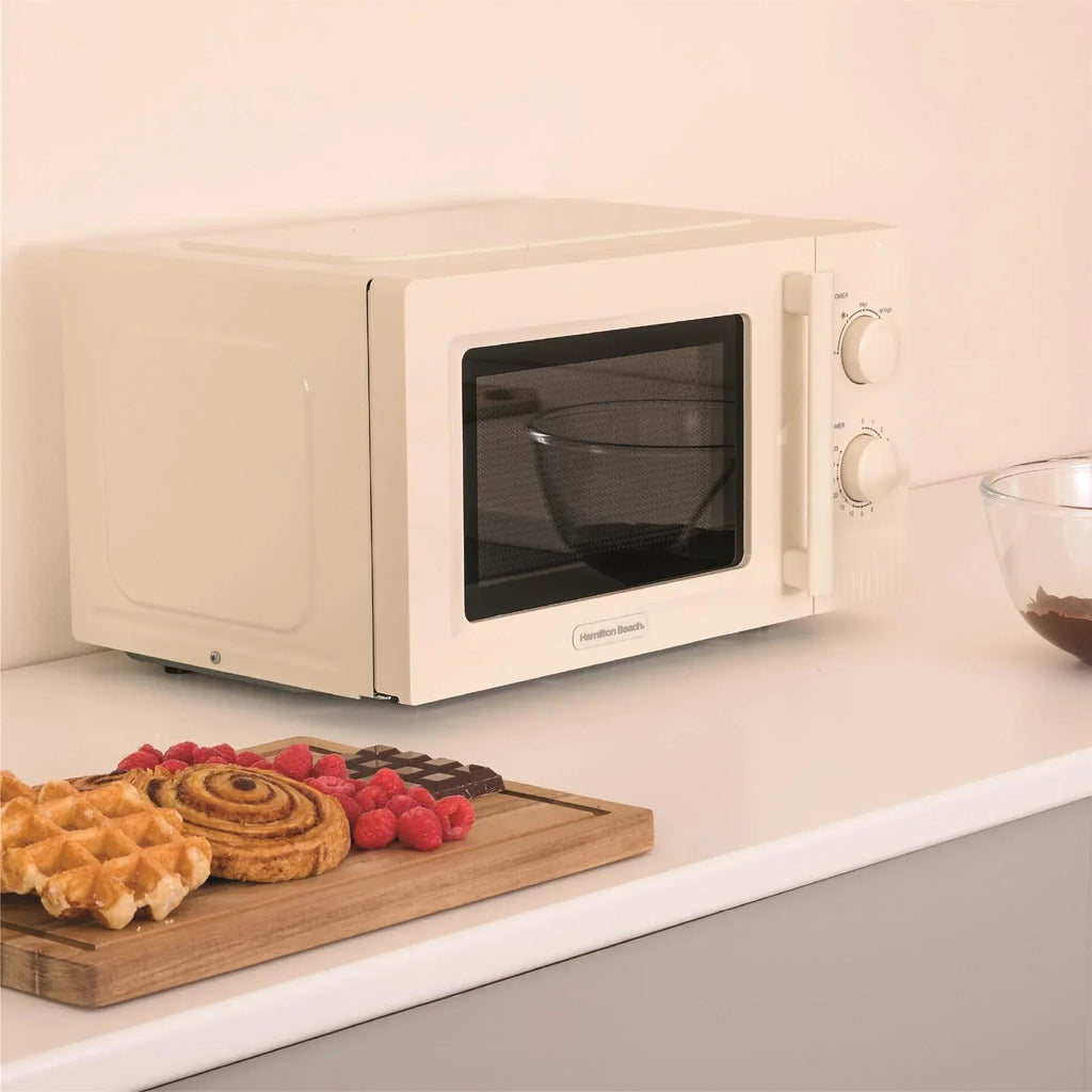 HAMILTON BEACH - Miami 800W Microwave - Sand - HBMX20S - Kitchenary
