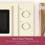 HAMILTON BEACH - Miami 800W Microwave - Sand - HBMX20S - Kitchenary