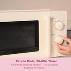 HAMILTON BEACH - Miami 800W Microwave - Sand - HBMX20S - Kitchenary
