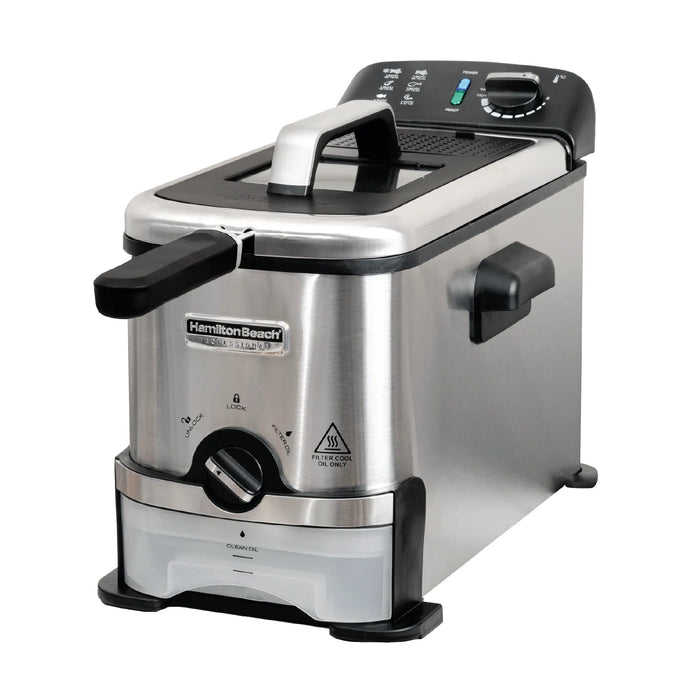 HAMILTON BEACH - PROFESSIONAL PUREFRY 3L DEEP FAT FRYER - HB189PDF - Kitchenary