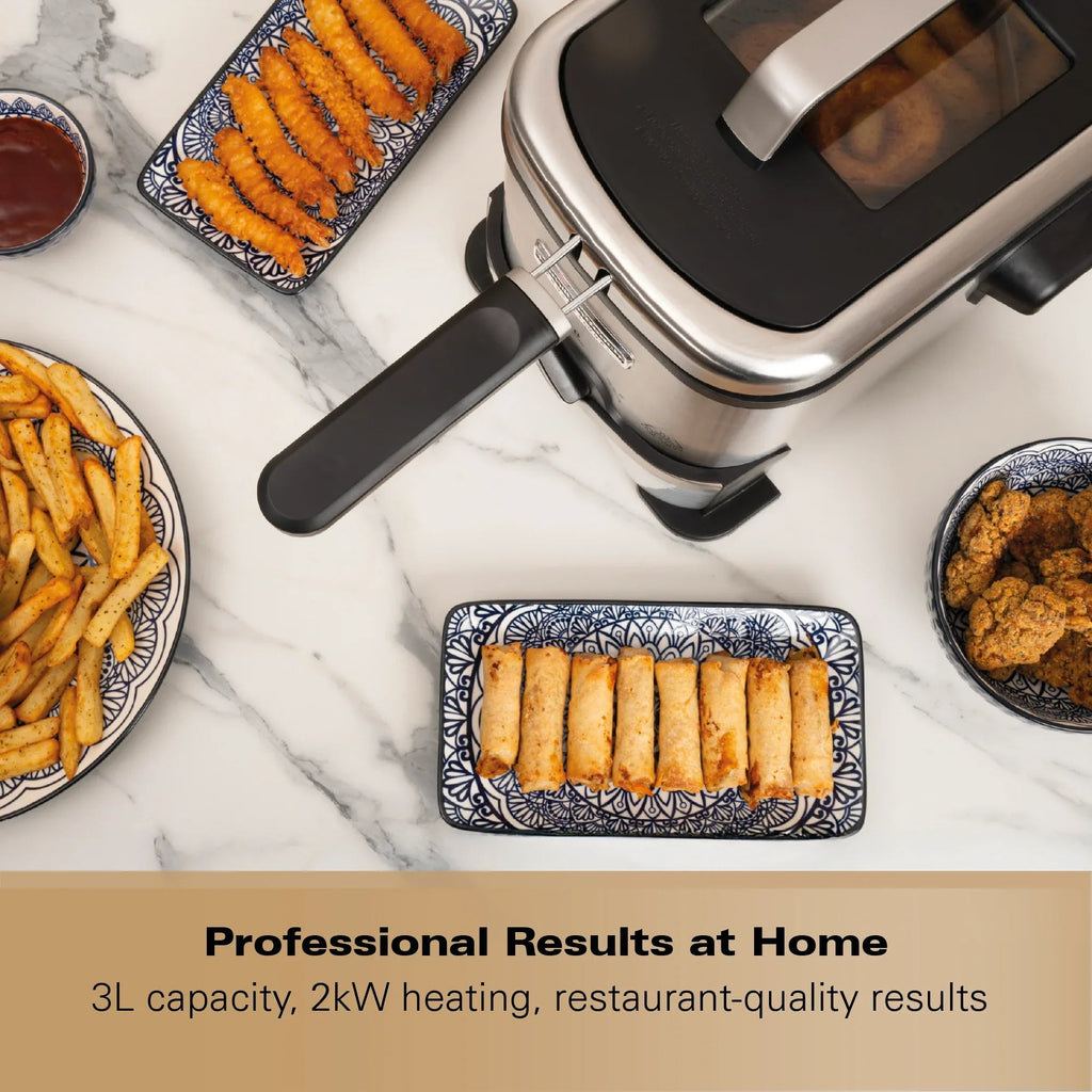 HAMILTON BEACH - PROFESSIONAL PUREFRY 3L DEEP FAT FRYER - HB189PDF - Kitchenary