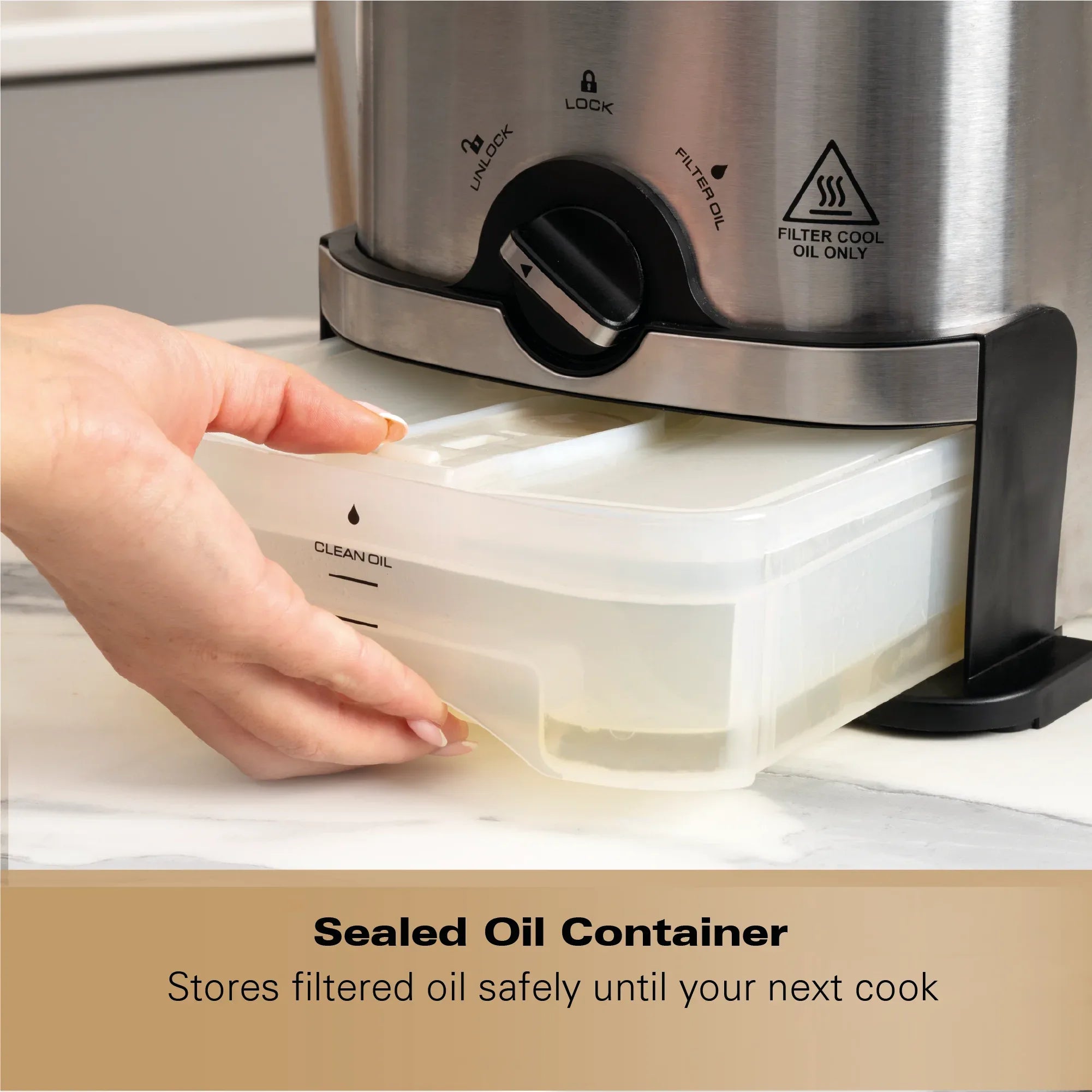 HAMILTON BEACH - PROFESSIONAL PUREFRY 3L DEEP FAT FRYER - HB189PDF - Kitchenary