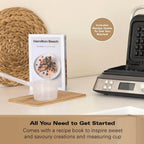 HAMILTON BEACH - Pro Smart Waffle Maker - Silver - HB5403T - Kitchenary