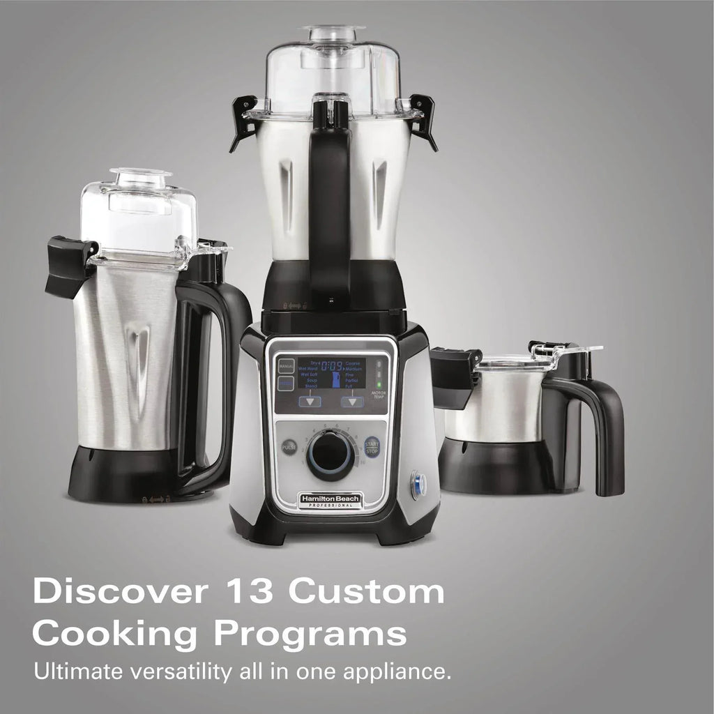 HAMILTON BEACH - Professional Juicer Mixer Grinder - Silver - 58770-SAU - Kitchenary