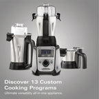 HAMILTON BEACH - Professional Juicer Mixer Grinder - Silver - 58770-SAU - Kitchenary