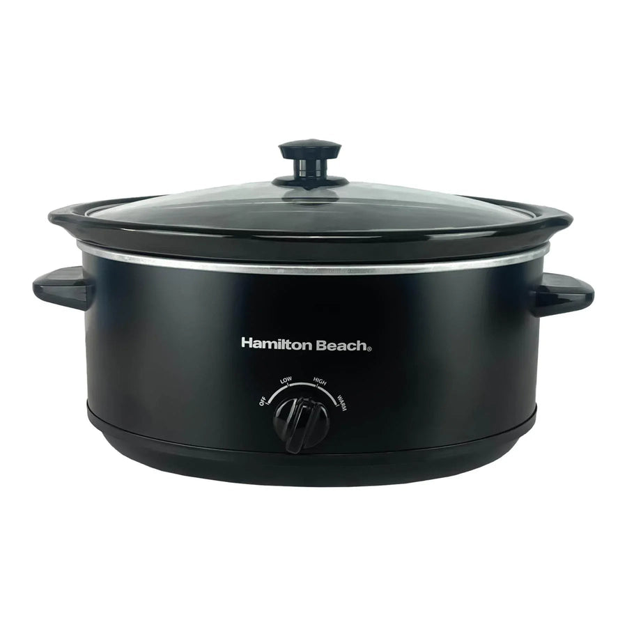 HAMILTON BEACH - The Family Favourite 6.5L Slow Cooker - Black - HBSC070B - Kitchenary