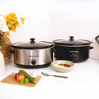 HAMILTON BEACH - The Family Favourite 6.5L Slow Cooker - Silver - HBSC070S - Kitchenary