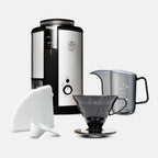 Wilfa x Hario V60 Starter Kit Bundle - Silver & Black