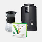 Wilfa x Hario V60 Drip Decanter and Grinder Bundle - Black