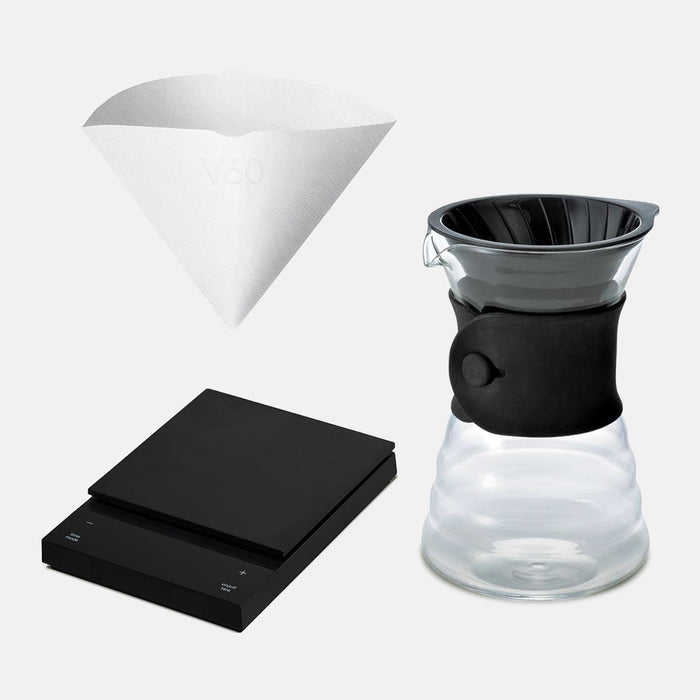 HARBUNDLE-001 - Hario Polaris and V60 Drip Decanter Bundle - Kitchenary