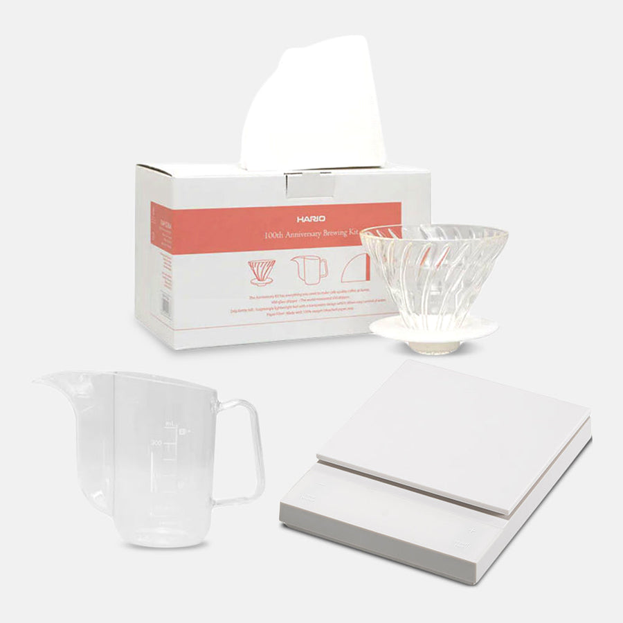 HARBUNDLE-009 - Hario Polaris and 100th Anniversary Brewing Kit Bundle - Kitchenary