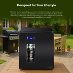HUSKY - 43L Blast Drinks Cooler - Black - HUS-HU447 - Kitchenary