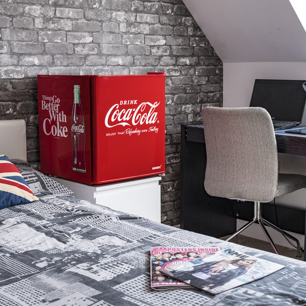 HUSKY - 43L Mini Fridge - Coca-Cola - HUS-EL196 - Kitchenary